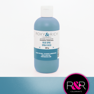 ROXY & RICH Kakaové máslo TŘPYTIVÉ - MODRÉ BLUE OPAL velké balení 225g