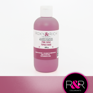 ROXY & RICH Kakaové máslo TŘPYTIVÉ - RŮŽOVÉ PINK TOPAZ velké balení 225g