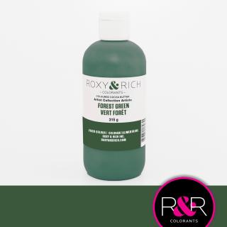 ROXY & RICH Kakaové máslo - ZELENÉ FOREST GREEN velké balení 315g