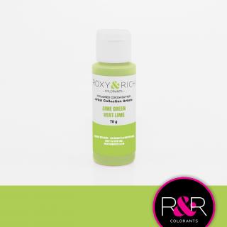 ROXY & RICH Kakaové máslo - ZELENÉ LIME GREEN 78g