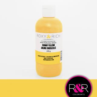 ROXY & RICH KAKAOVÉ MÁSLO - ŽLUTÉ SUNNY YELLOW VELKÉ BALENÍ 315g