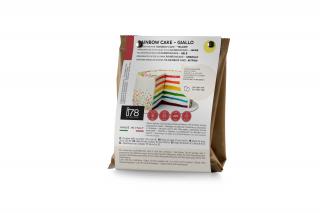 SMĚS V PRÁŠKU NA VÝROBU RAINBOW CAKE - ŽLUTÁ 100g