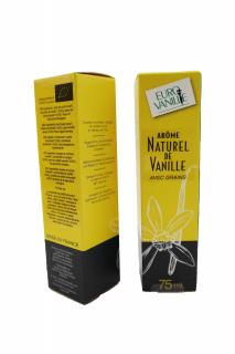 Vanilkový extrakt 75 ml - Vanilka Bourbon Madagaskar - SAS EUROVANILLE