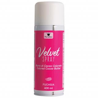 VELVET SPREJ FUCHSIOVÝ (FUCHSIA) 400 ml