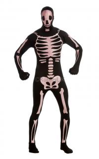 2nd Skin Skeleton - licenční kostým D varianta: L 52 - 54