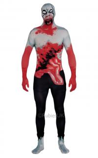 2nd Skin Zombie - kostým D  pánský karnevalový kostým vhodný nejen na Halloween varianta: L 52 - 54