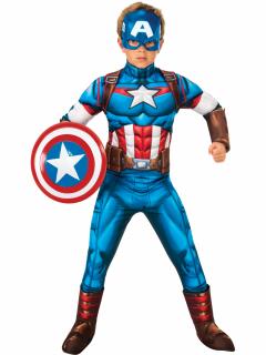 Captain America Deluxe dětský kostým varianta: věk 5 - 6 roků