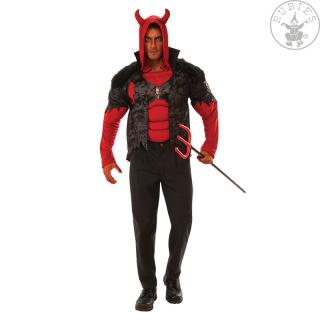 Devil - kostým D  pánský karnevalový kostým čerta pro dospělé varianta: STD 48 - 54