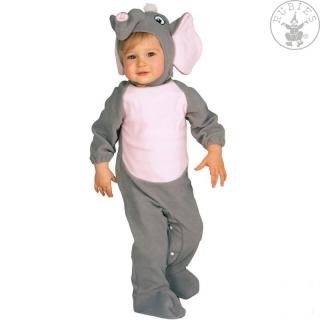 Karnevalový kostým Baby slon (6-12měsíců) D varianta: 6 - 12 měsíců