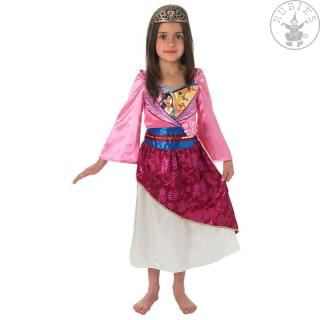 Mulan Shimmer Child - licenční kostým varianta: MD 5 - 6 roků