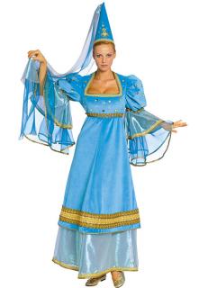 Princezna modrá - kostým  dámský karnevalový kostým
