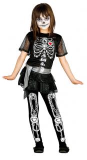 SHINNY SKELETON kostým  Halloween varianta: 10 až 12 let