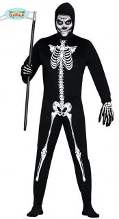 Smrtka - karnevalový kostým  pánský strašidelný karnevalový kostým vhodný nejen na Halloween varianta: M 48 - 50