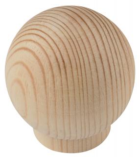Nábytková knopka Ball průměr 45mm, borovice přírodní