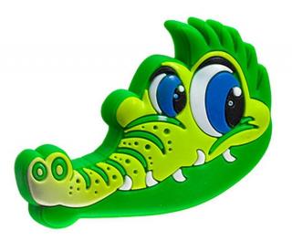 Nábytkový knopek Krokodýl, měkký plast