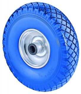 Nepropíchnutelné kolo, průměr 260mm s ložiskem, modrá guma