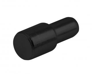 Podpěrka polic průměr 3/5mm, černá, 20 ks
