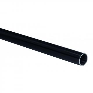 Šatní tyč, délka 900 mm, průměr 20mm, černá