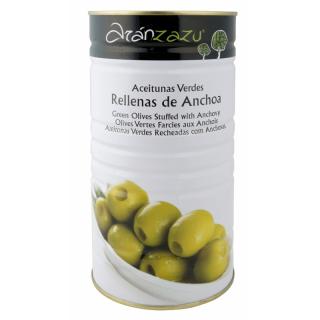 Olivy plněné ančovičkou 2 KG