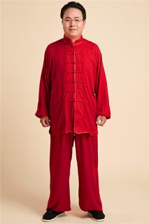 Kung Fu, Tai Chi oblečení obleky ---- červený (muž)