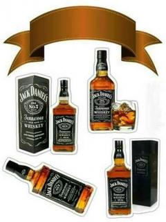 JEDLÝ PAPÍR JACK DANIELS