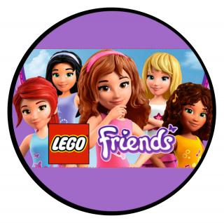 JEDLÝ PAPÍR LEGO FRIENDS