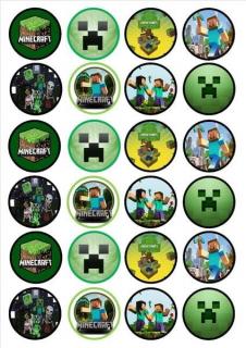 JEDLÝ PAPÍR MINECRAFT 3