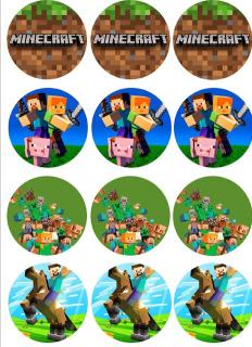 JEDLÝ PAPÍR MINECRAFT 4