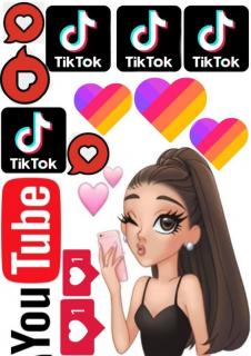 JEDLÝ PAPÍR TIKTOK