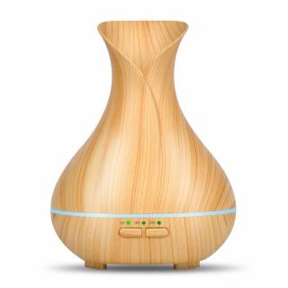 Aroma Difuzér  Tulipán MINI 150ml  osvěžovač a zvlhčovač vzduchu - světlé dřevo