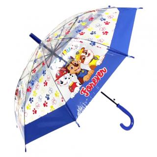 Automatický transparentní deštník Forever Tlapková Patrola