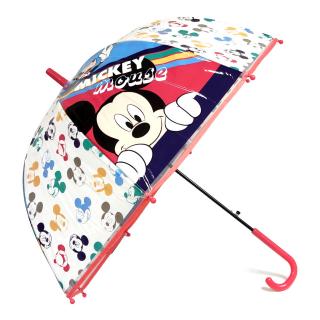 Automatický transparentní deštník Rainbow Mickey Mouse