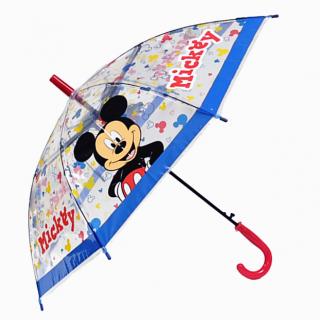 Automatický transparentní deštník Smile Mickey Mouse