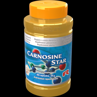 CARNOSINE STAR, 60 tab. - Zrak, srdce, DNA a omlazení