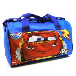 Chlapecká cestovní a sportovní taška  Blesk McQueen  - světle modrá