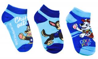 Chlapecké kotníkové ponožky Cool Pup Tlapková Patrola - 3 ks 23–26