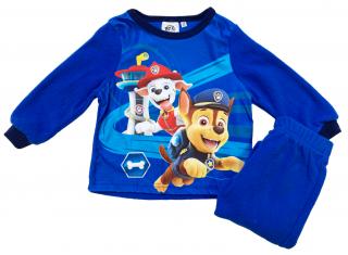Chlapecké zateplené pyžamo Tlapková Patrola 104 / 3–4 roky, Světle modrá