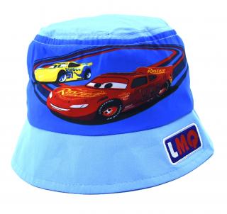 Chlapecký klobouk  Blesk McQueen  - světle modrá 52 cm