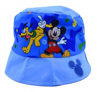 Chlapecký klobouk  Miceky Mouse  - světle modrá 52 cm