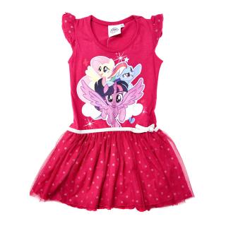 Dětské šaty  My Little Pony  - tmavě růžová 98 / 2–3 roky