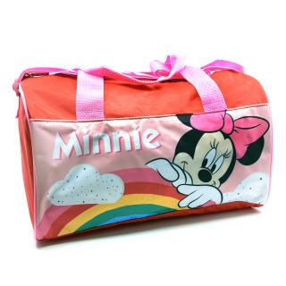 Dívči cestovní a sportovní taška  Minnie Mouse  - červená