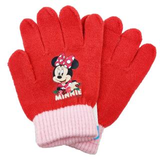 Dívčí rukavice  Minnie Mouse  - červená - 12x16 cm