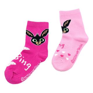 Dívčí vysoké ponožky veselý Bing - 2 ks 31–34