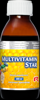 MULTIVITAMIN STAR, 120 ml - Vitamíny, minerály