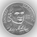 Mince 10Euro Andrej Sládkovič – 200. výročie narodenia BJ, stříbrná pamětní