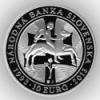 Mince 10Euro Národná banka Slovenska – 20. výročie vzniku PROOF, stříbrná pamětní