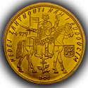 Mince 1ks Desetidukát 2025 BJ, Zlaté mince
