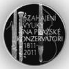 Mince 200Kč 200. výročí Zahájení výuky na pražské konzervatoři PROOF, stříbrná pamětní