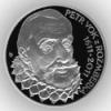 Mince 200Kč 400. výročí úmrtí Petr Vok z Rožmberka PROOF, stříbrná pamětní