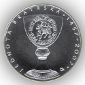 Mince 200Kč 550. výročí  založení Jednoty bratrské BJ, stříbrná pamětní